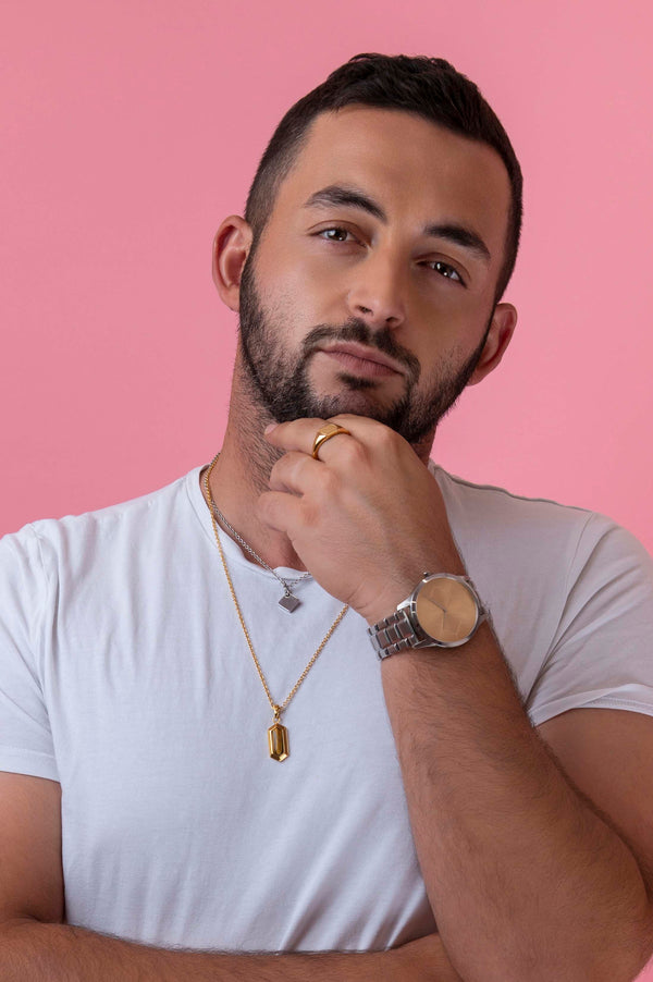 Carisma Silver Square Pendant