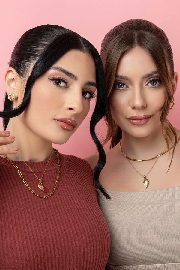 Carisma Sisters Side By Side Left Pendant