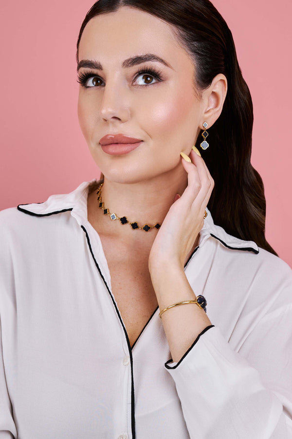Carisma Sofia Midnight Sparkle Stud Earring Set