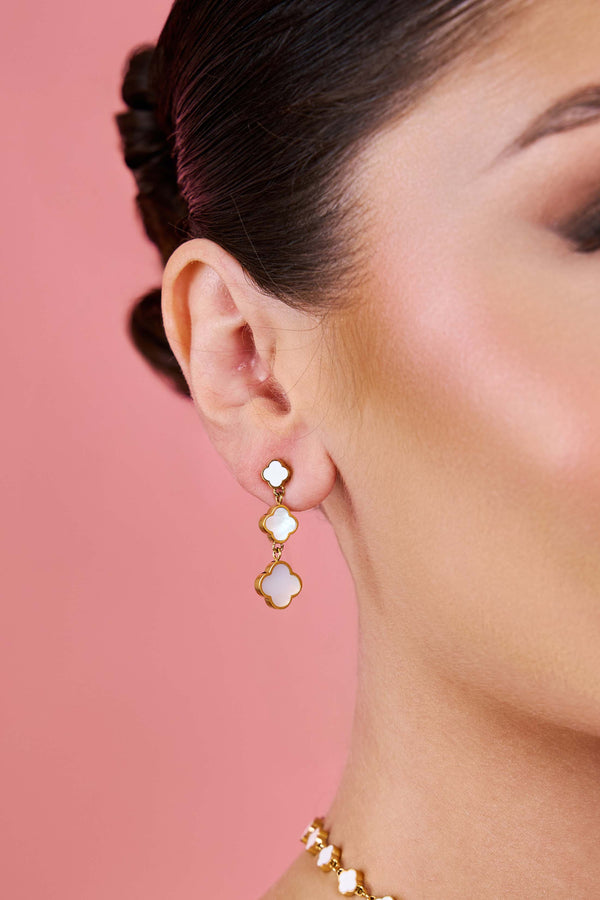 Carisma Sofia Perla Drop Stud Earring Set
