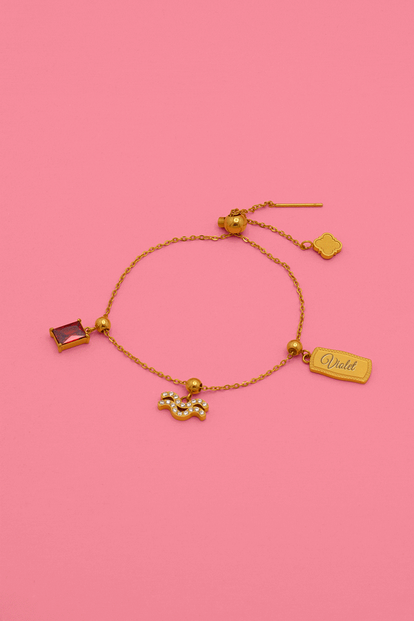 carisma Star Sign Toggle Charm Bracelet Gift Set