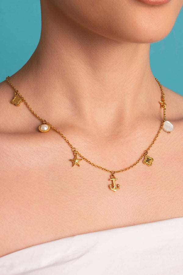 Carisma Sun-Kissed Charm Necklace