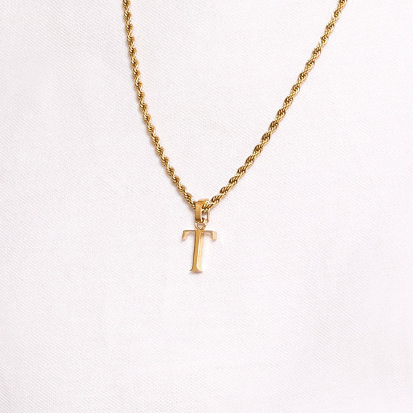 Carisma "T" Carisma Letter Pendant