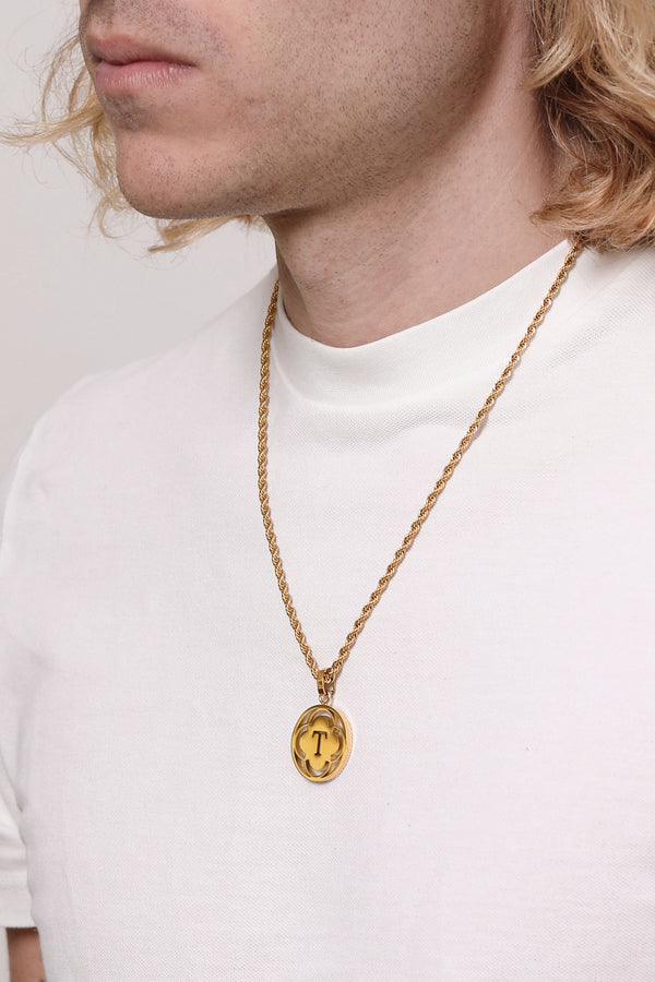 Carisma "T" Carisma Logo Letter Pendant