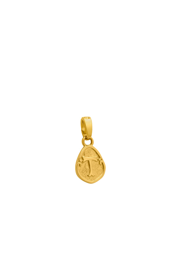 carisma "T" Tberfil Letter Pendant
