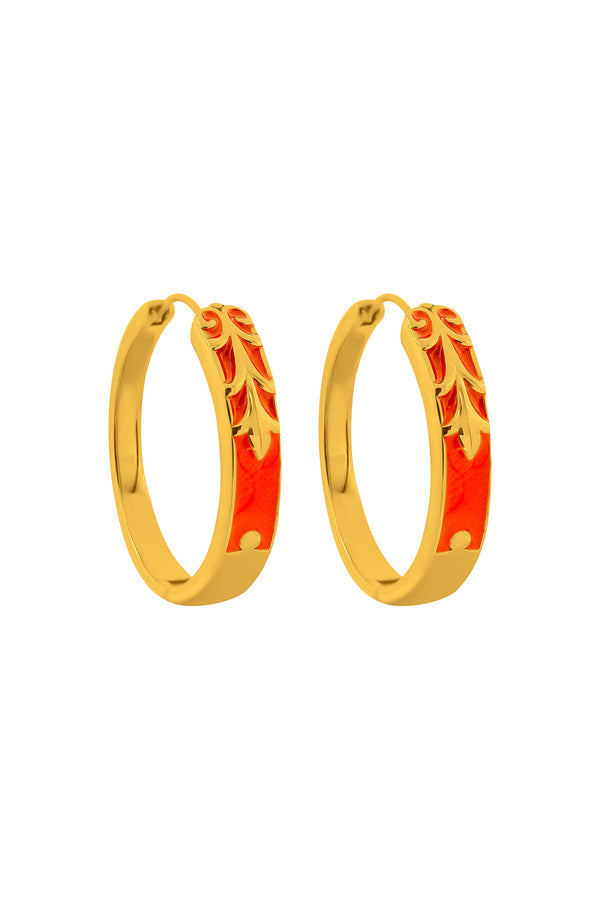 carisma Tal-Grazzja Oversized Hoop Earring Set