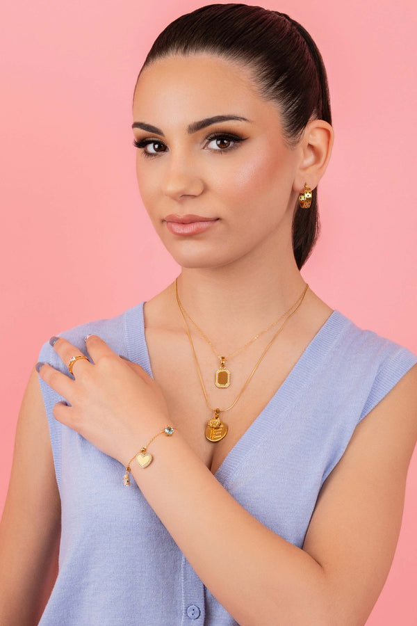 Carisma Teacher's Pendant & Birth Flower Gift Set