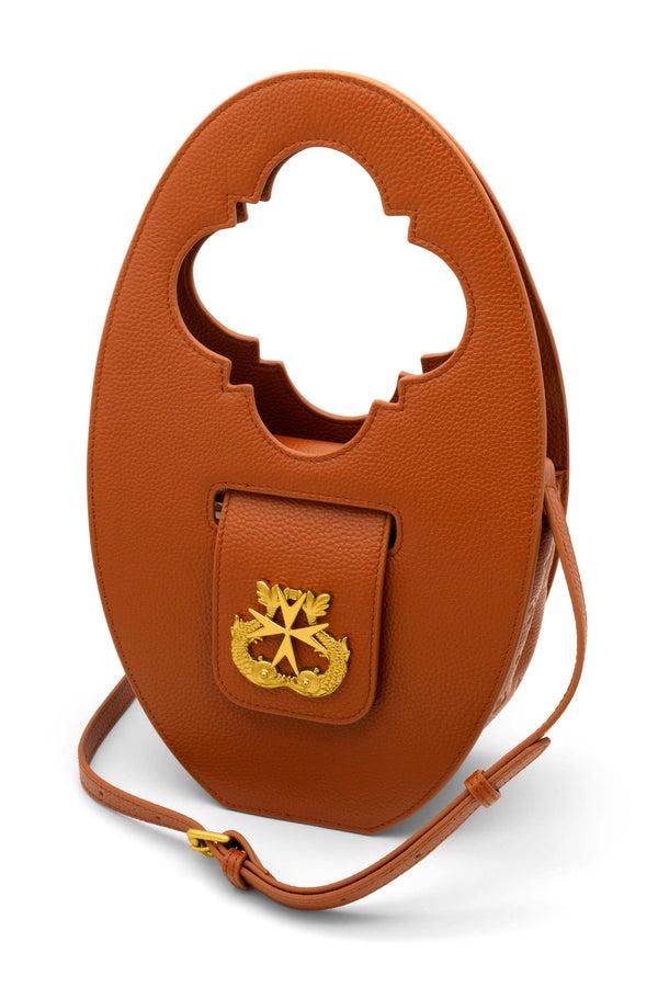 Carisma Tereża's Round Leather Tan Bag