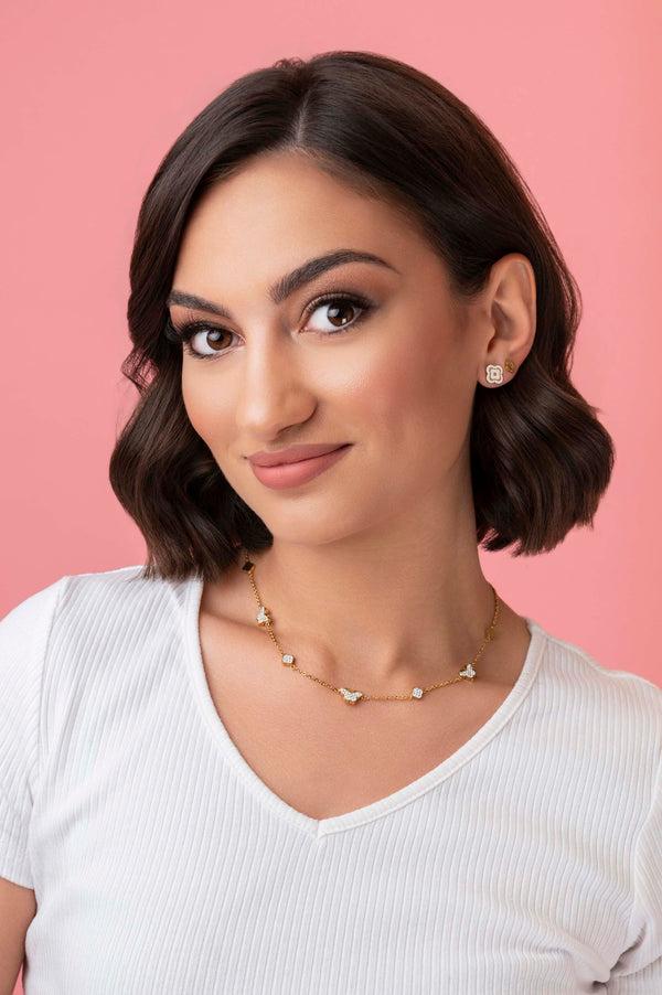 Carisma The Clear Zirconia Stud Earring Set