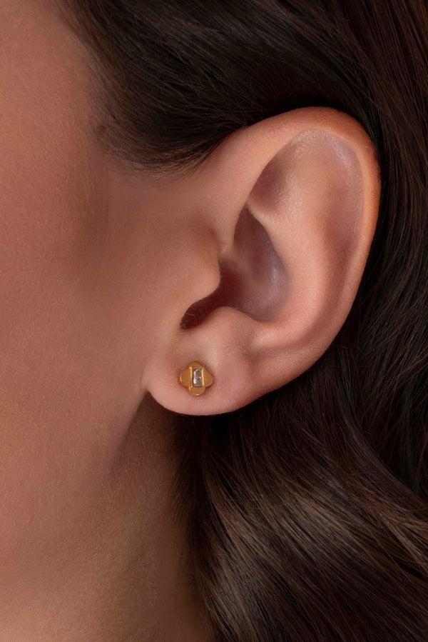 Carisma The Clear Zirconia Stud Earring Set