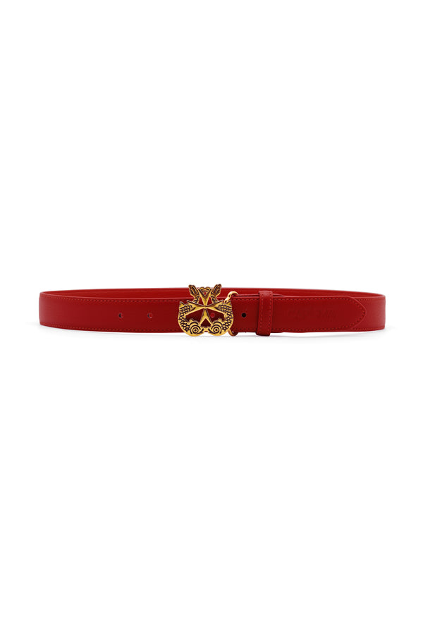 Carisma The Ħabbata Belt - Ruby Red