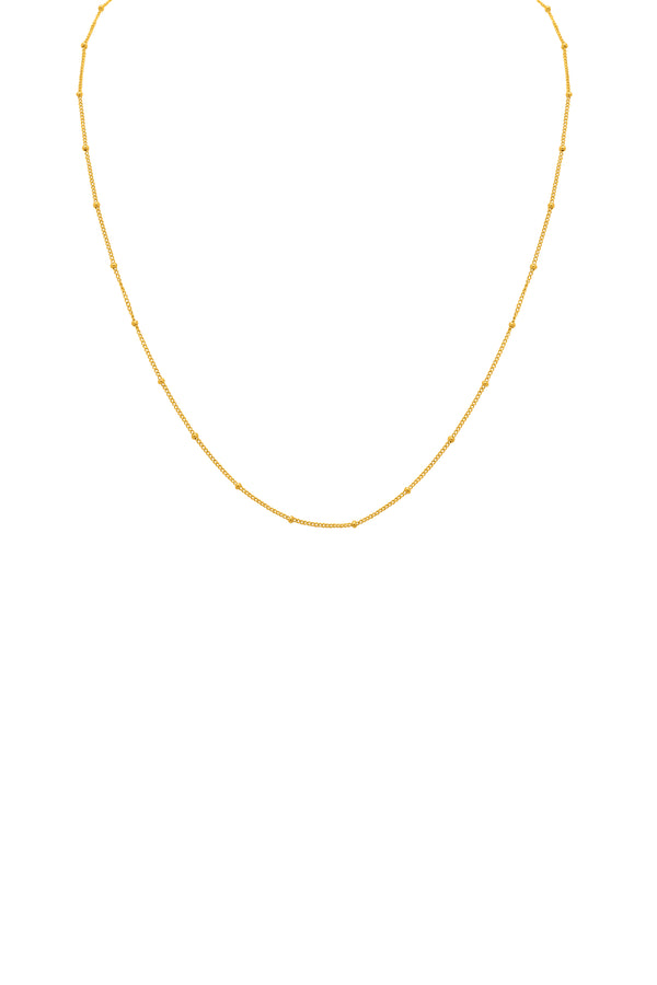 carisma Thin Ball Chain Necklace