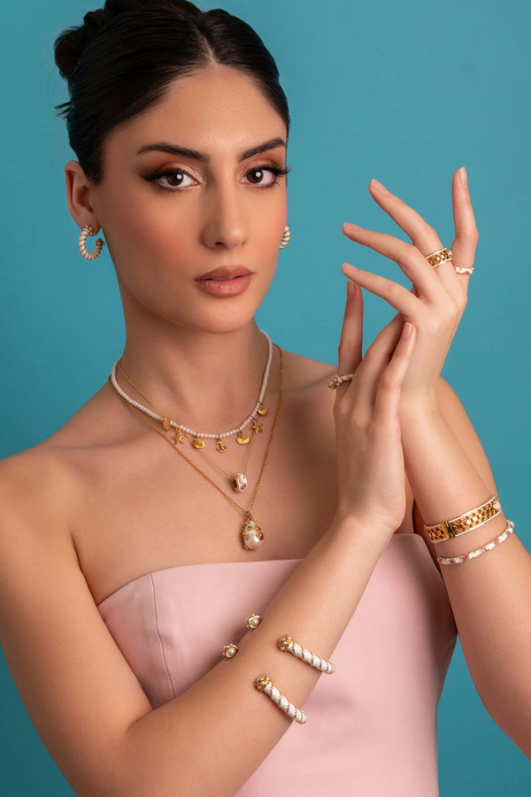 Carisma Tied In Tropez Hoop Earring Set