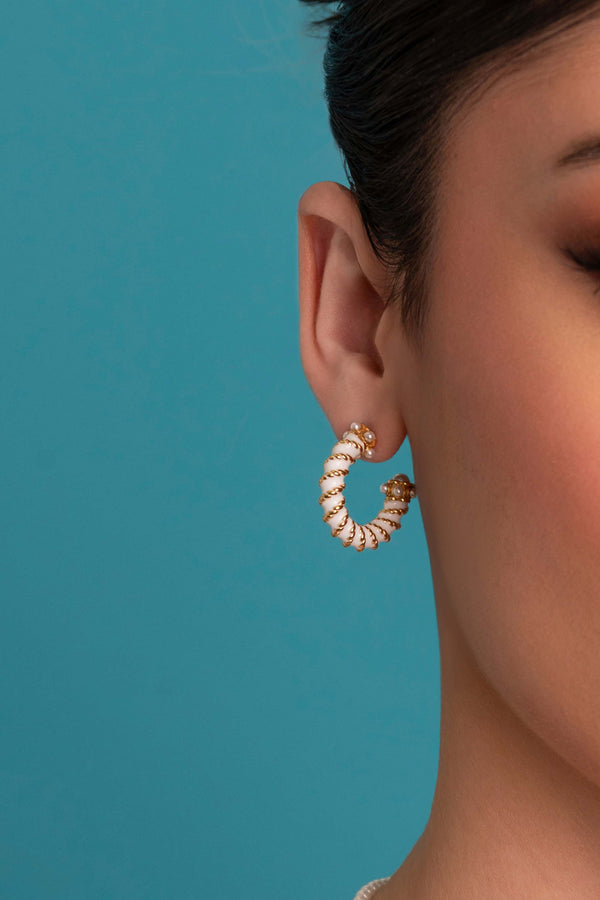 Carisma Tied In Tropez Hoop Earring Set