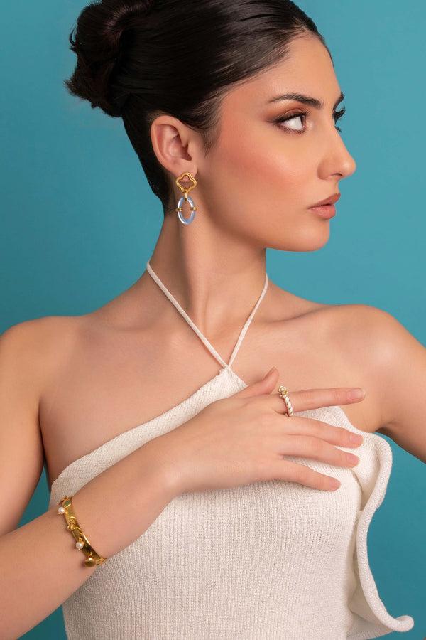 Carisma Tropez Glow Statement Earring Set