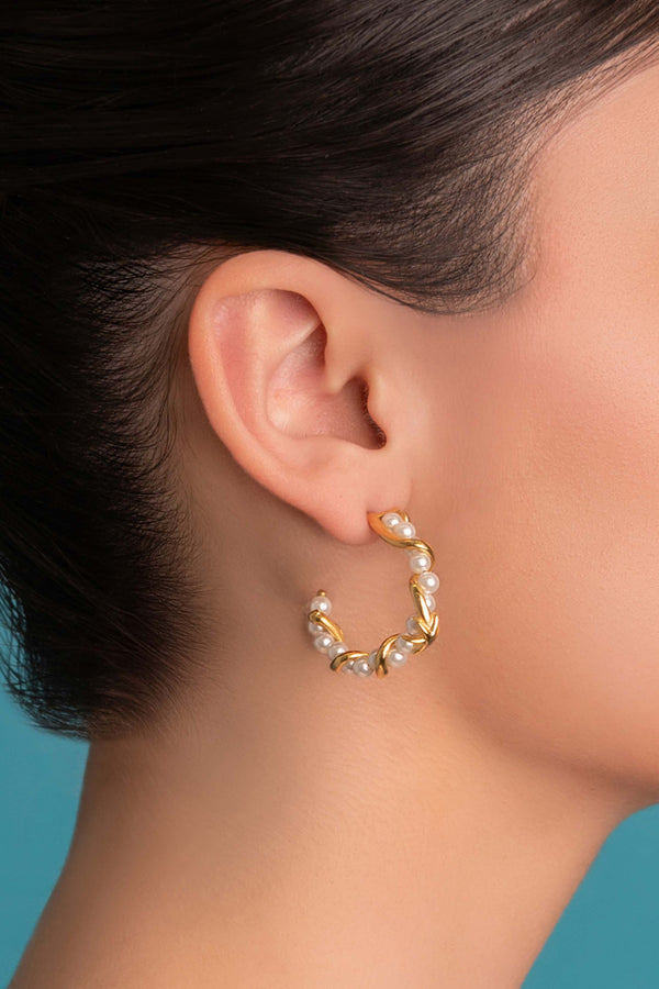 Carisma Tropez Twists Hoop Earring Set