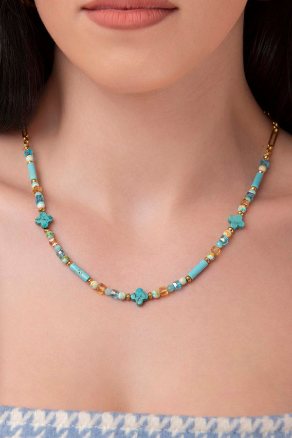 Carisma Turquoise Howlite Necklace