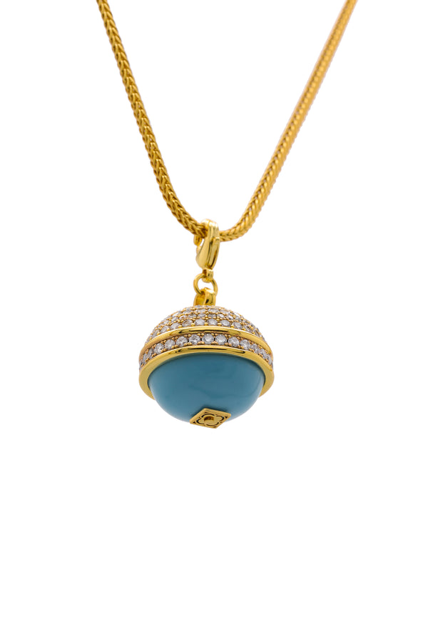 Carisma Turquoise Sphere Pendant