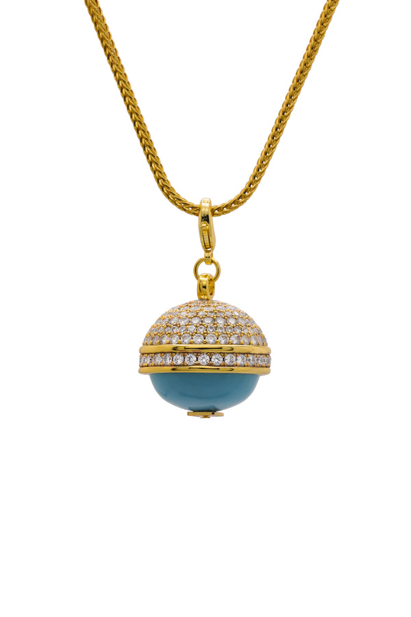 carisma Turquoise Sphere Pendant