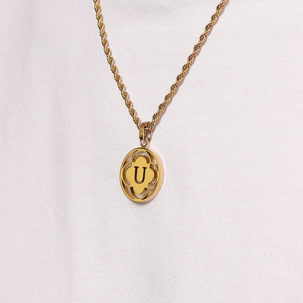 Carisma "U" Carisma Logo Letter Pendant