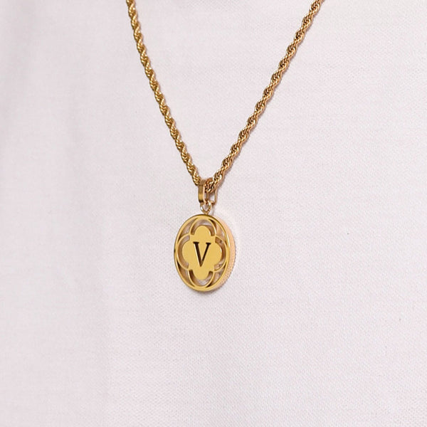 Carisma "V" Carisma Logo Letter Pendant