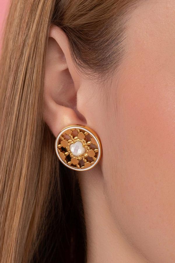 Carisma Victoria Lace Stud Earring Set