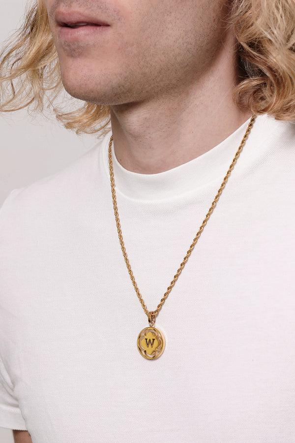 Carisma "W" Carisma Logo Letter Pendant