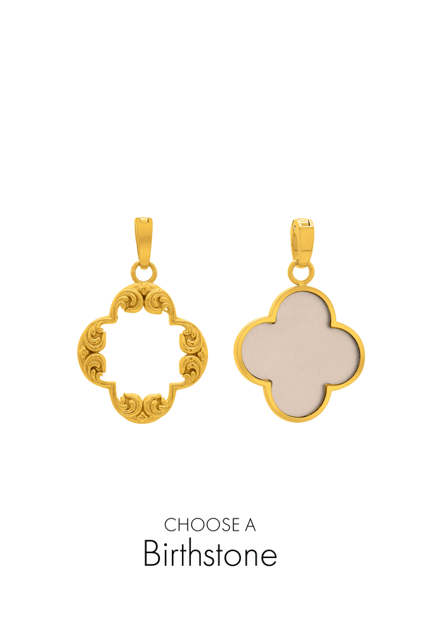 carisma Wave Pendant & Riflessi Birthstone Gift set