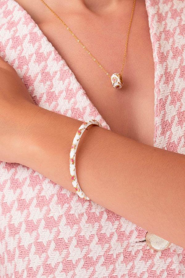 Carisma Widnet Il-Baħar White Bangle & Ring Gift Set