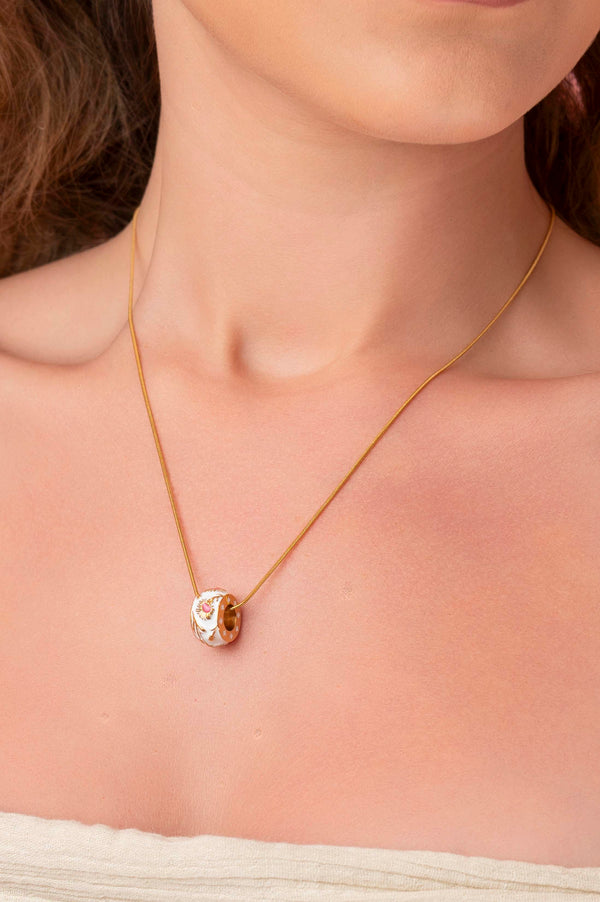 Carisma Widnet Il-Baħar White Ring Pendant