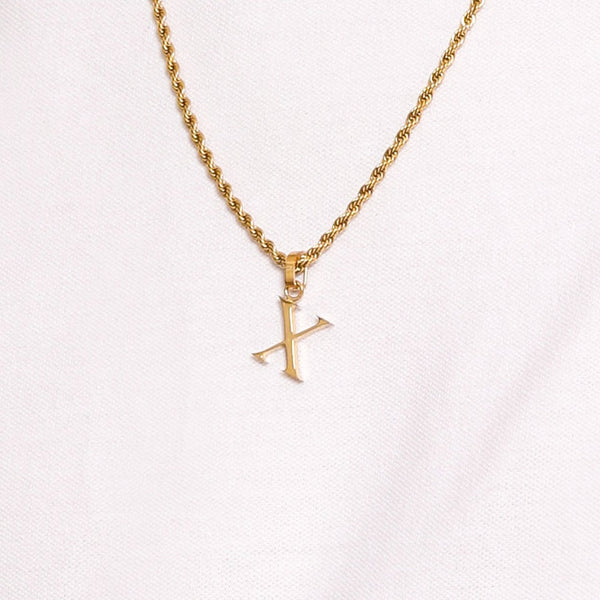 Carisma "X" Carisma Letter Pendant