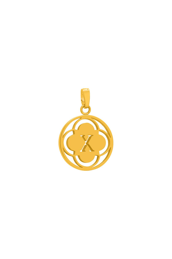carisma "X" Carisma Logo Letter Pendant