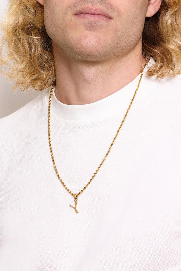 Carisma "Y" Carisma Letter Pendant