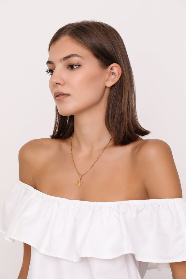 Carisma "Y" Carisma Letter Pendant