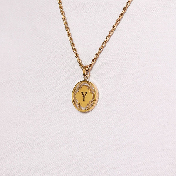 Carisma "Y" Carisma Logo Letter Pendant