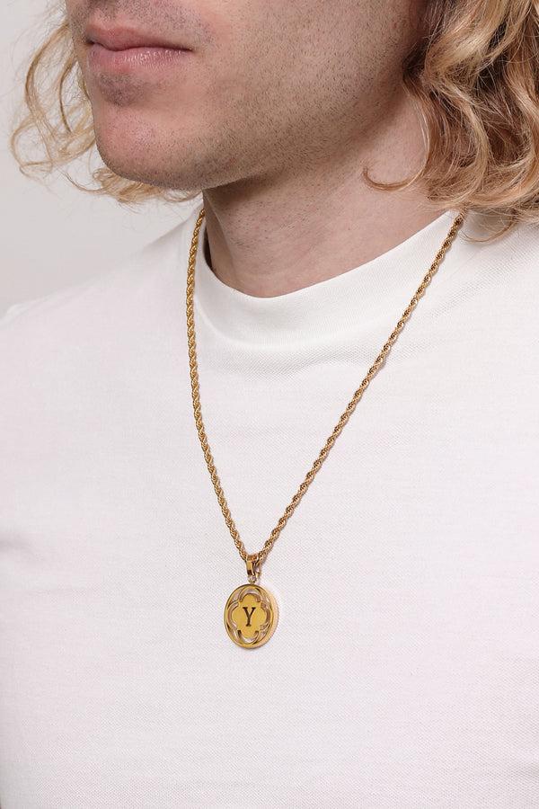 Carisma "Y" Carisma Logo Letter Pendant