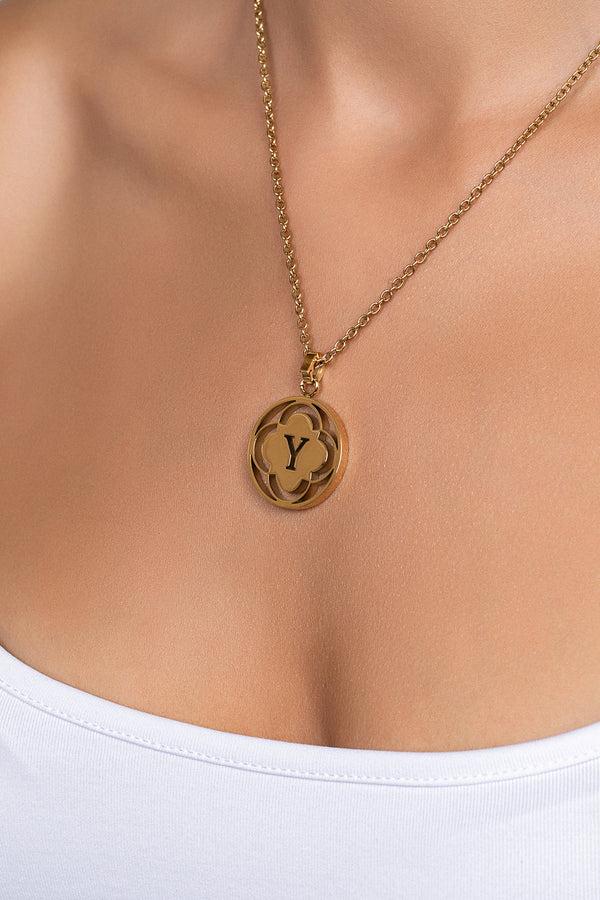 Carisma "Y" Carisma Logo Letter Pendant
