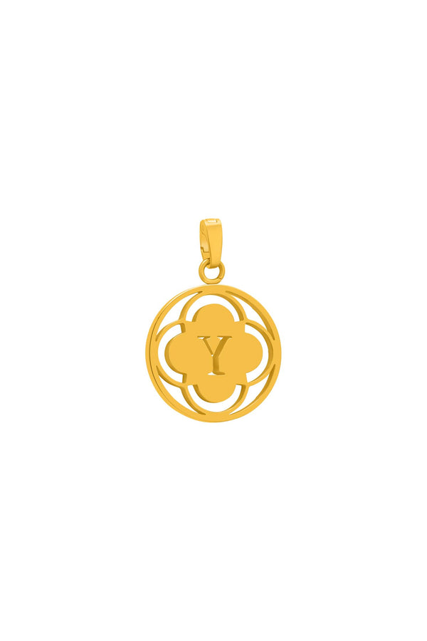 carisma "Y" Carisma Logo Letter Pendant