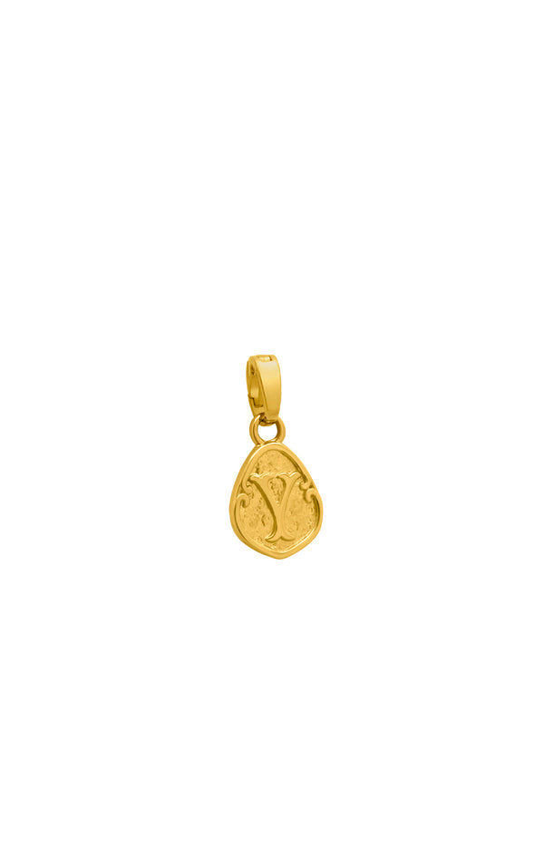 carisma "Y" Tberfil Letter Pendant
