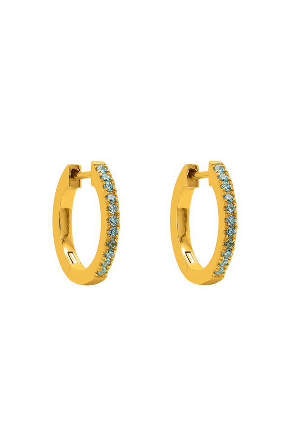 carisma December Carisma Birthstone Hoop Earring Set