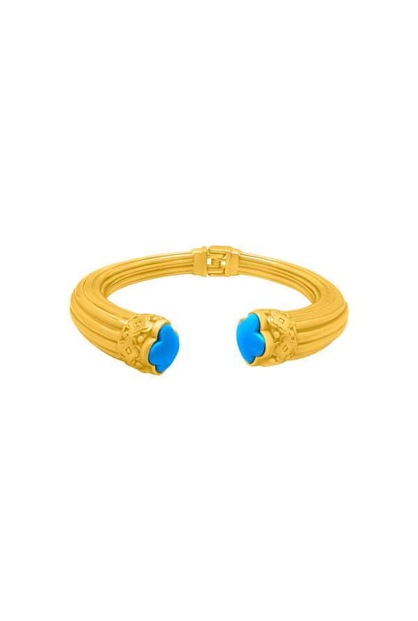 Carisma Donatella's Turquoise Statement Bangle & Ring Gift Set