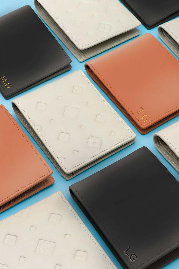 Carisma Embossed Leather Classic Men's Wallet - The Leather Press Station