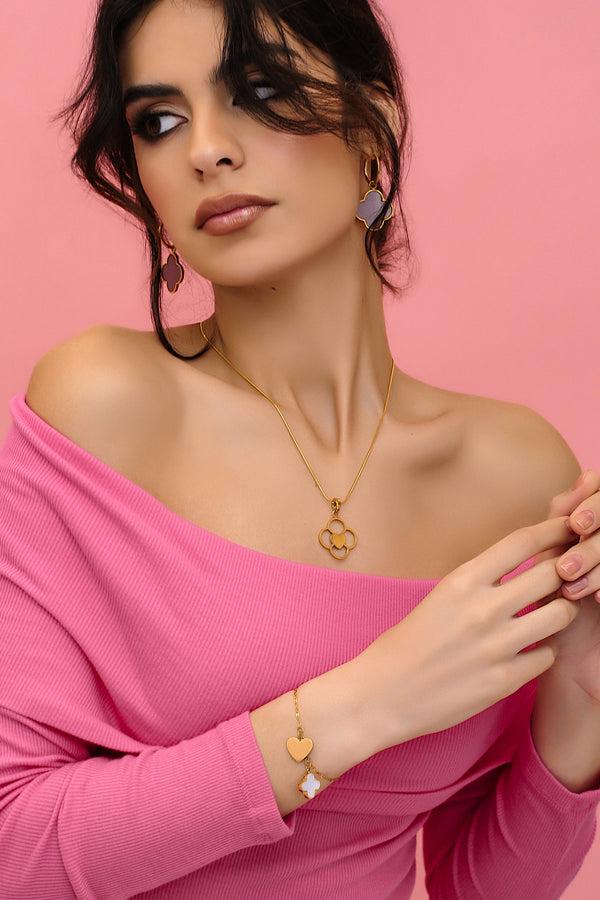 Carisma Engravable Heart Friendship Bracelet Gift Set