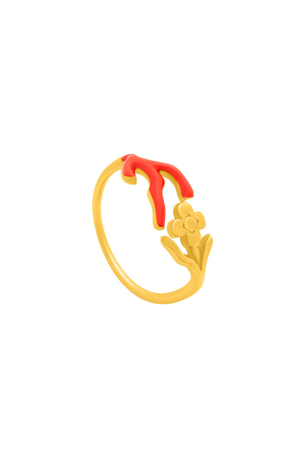 Carisma Faraglioni's Coral Reef Ring & Bangle Gift Set