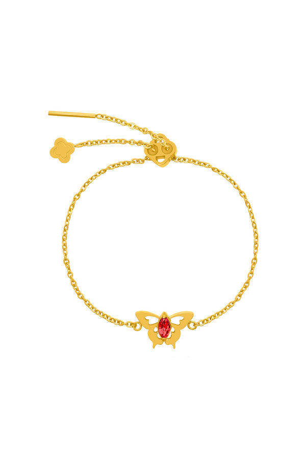 carisma Farfett tal-Fejġel July Birthstone Bracelet