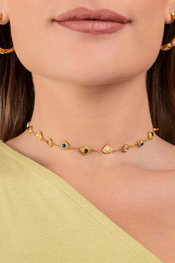 Carisma Fortress Hoop Earring Set & Citadel Whisper Choker Gift Set