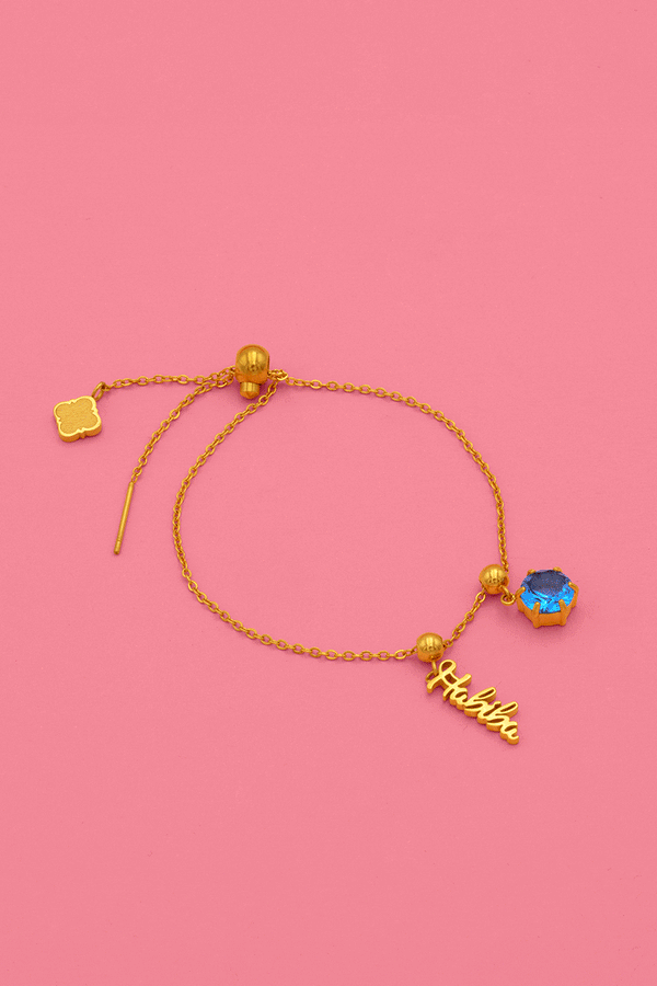 carisma "Ħabiba" Toggle Charm Pendant Bracelet Gift Set