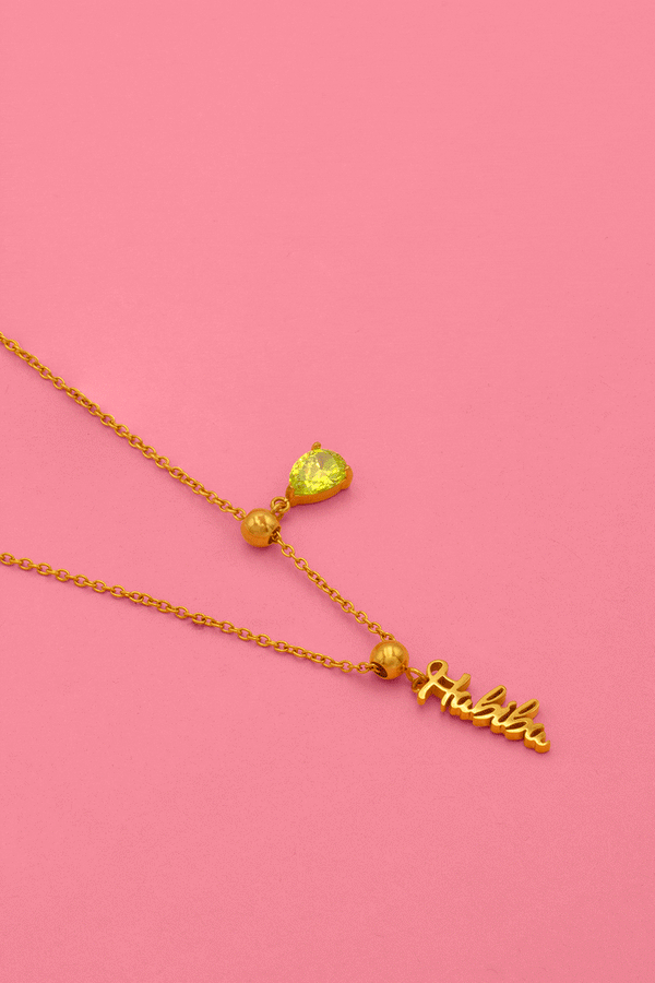 carisma "Ħabiba" Toggle Charm Pendant Necklace Gift Set