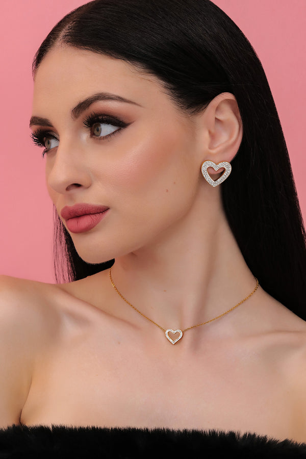 Carisma Infinite Love Pavé Statement Stud Earring Set