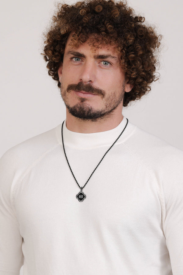 Carisma "Inħobbok Pa" Matte Black Carisma Logo Pendant